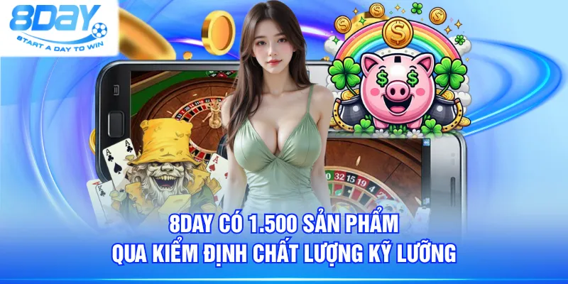8DAY có 1.500 sản phẩm qua kiểm định chất lượng kỹ lưỡng